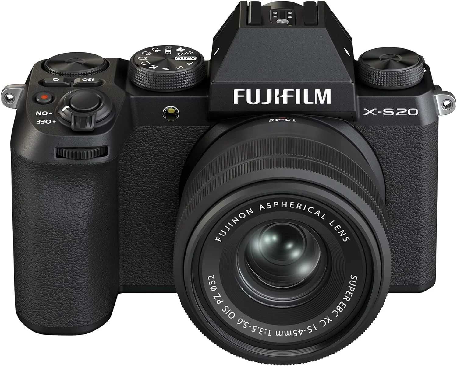 X-S20 Body, Black with XC15-45mmF3.5-5.6 OIS PZ Lens Kit