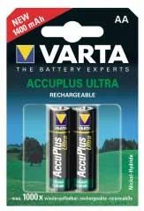 Varta AAA2Pk AAA Accuplus Ultra Rechargeable 2Pk