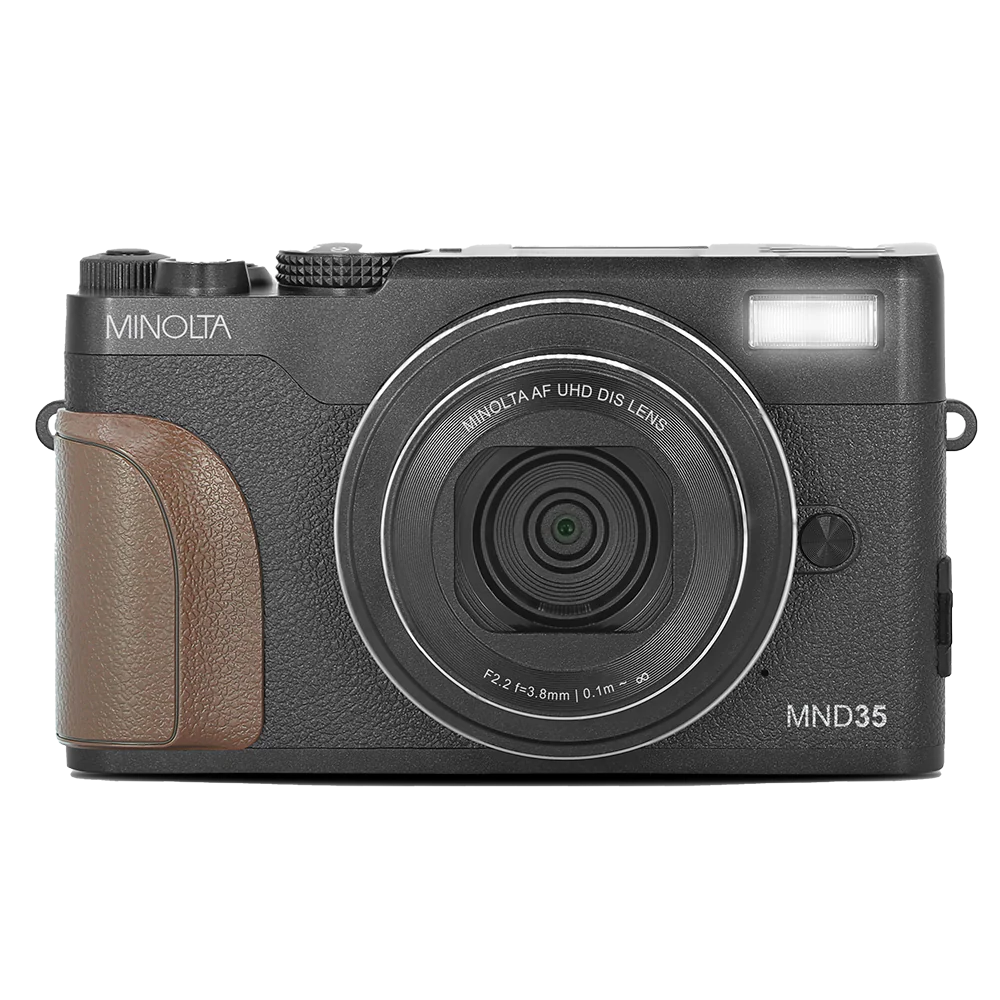 MinoltaMINOLTA MND35 64 MP Autofocus / 4K Ultra HD Camera - Black