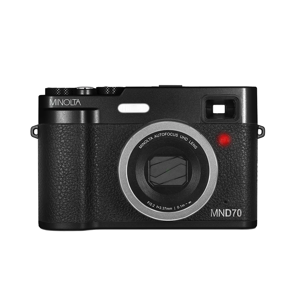 MinoltaMINOLTA MND70 Retro 48 MP Autofocus / 5K Ultra HD Dual Lens Camera