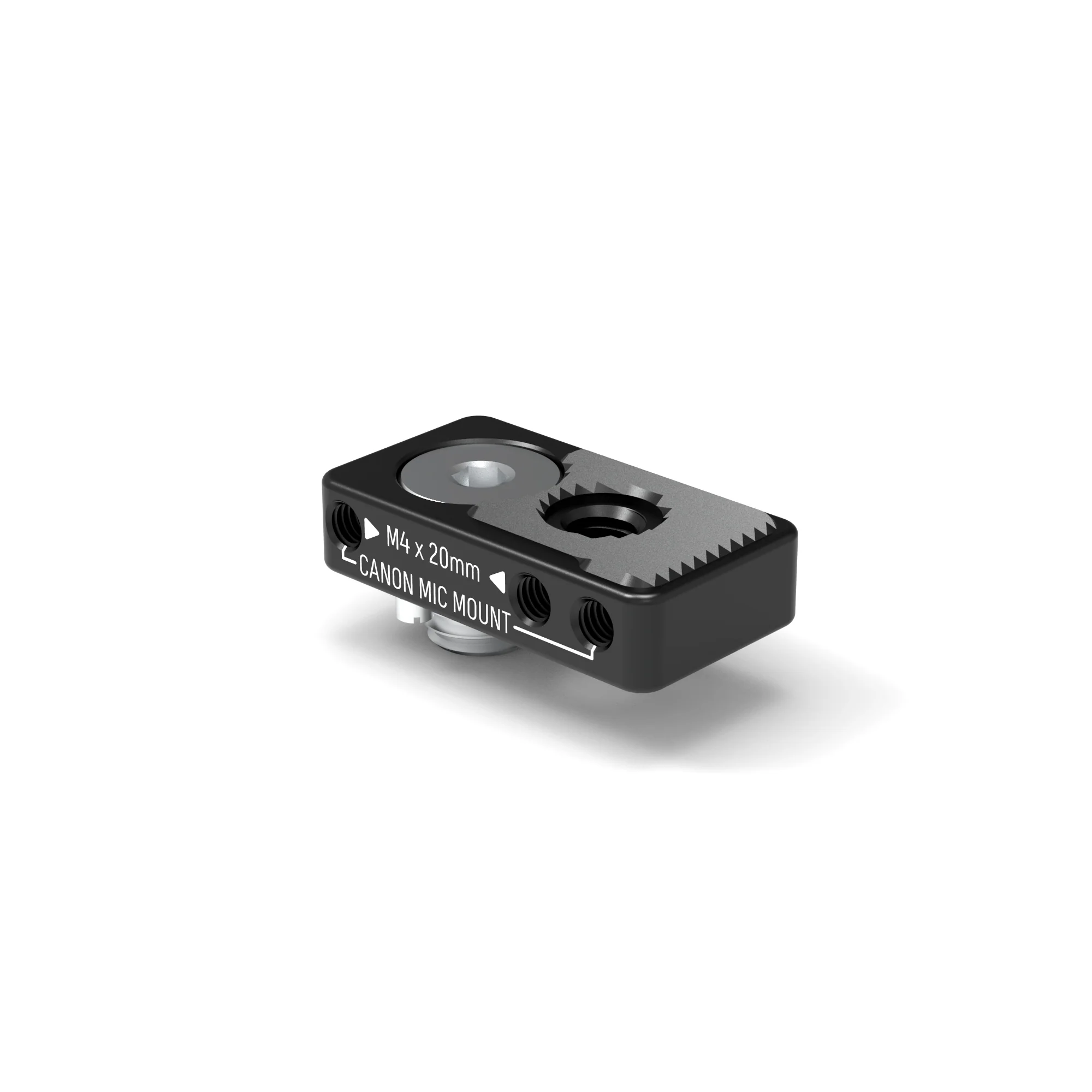 ARRI 3/8-16 To Canon Striped Rosette/ Canon Mic Mount