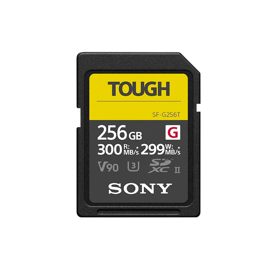 SonySF-G Tough Series UHS-II SDXC Memory Card