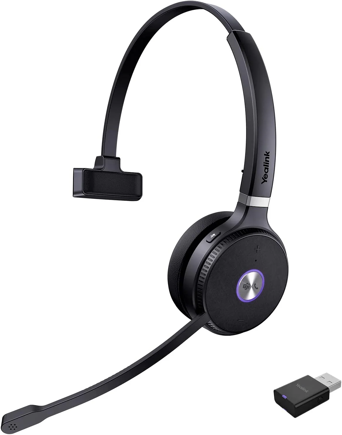 Yealink WH62 Portable Dual/Mono DECT Wireless Headset