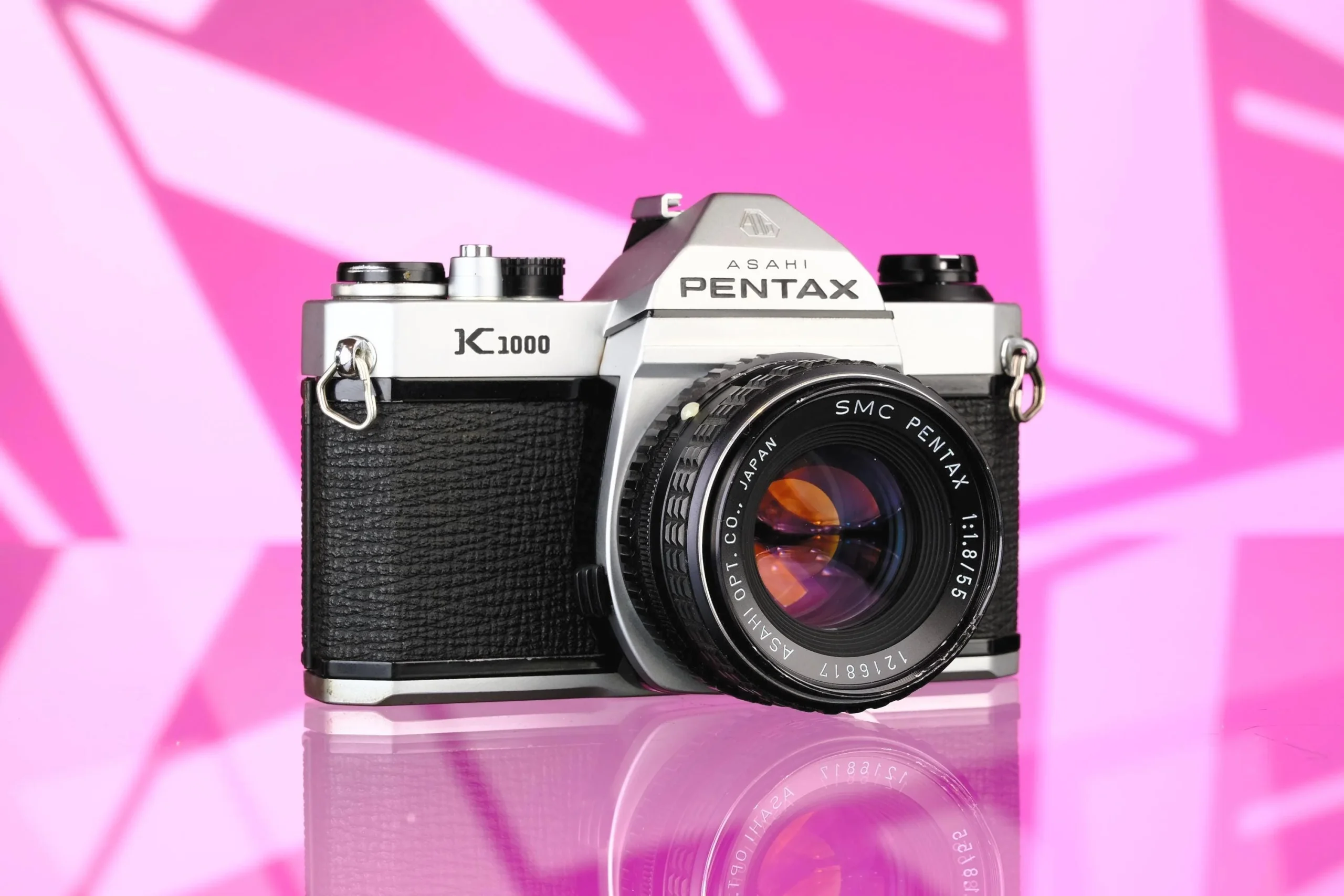 Pentax K1000 35mm SLR + 50mm f/1.8 Lens