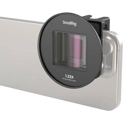 SmallRig 4590 1.33x Anamorphic Lens for Mobile Phones (T-Mount)